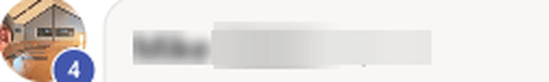 Challenge member — name blurred for privacy