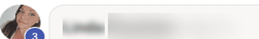 Challenge member — name blurred for privacy
