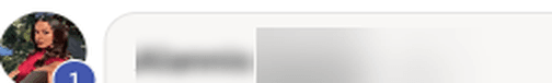 Challenge member — name blurred for privacy